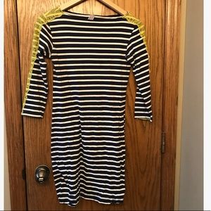Nanette Lepore striped dress with pockets